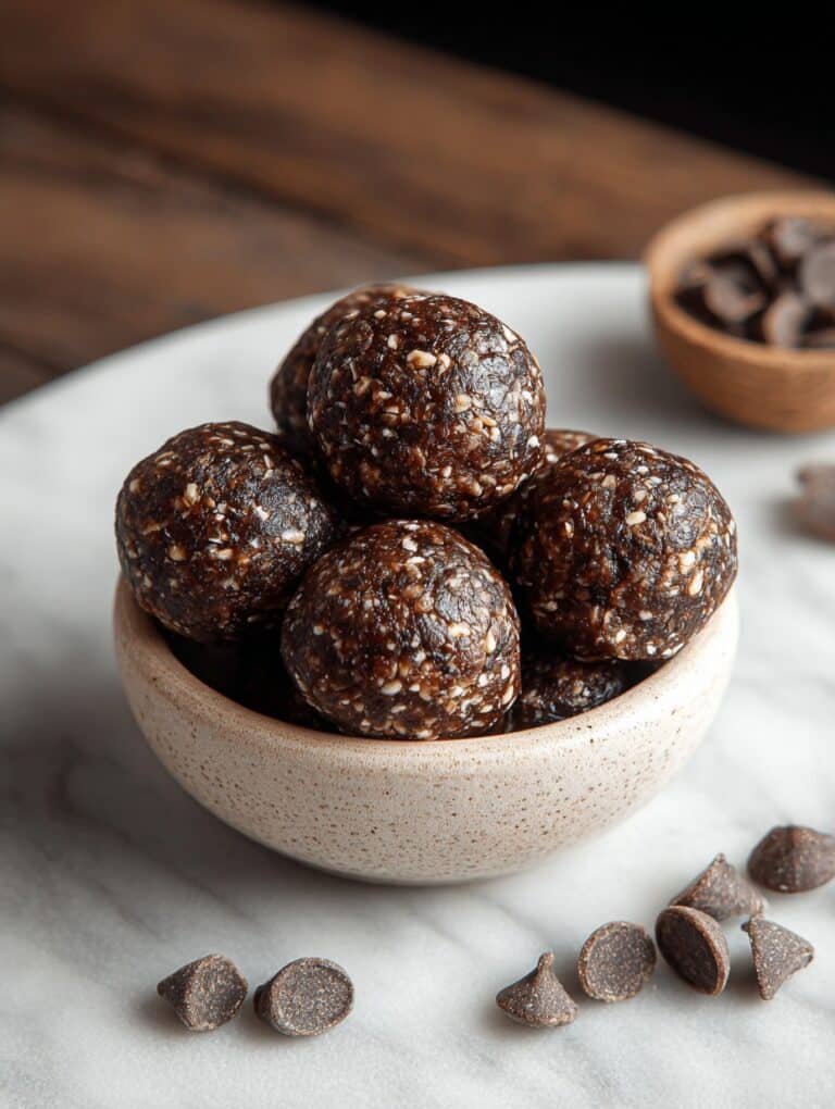 Double Chocolate Energy Balls