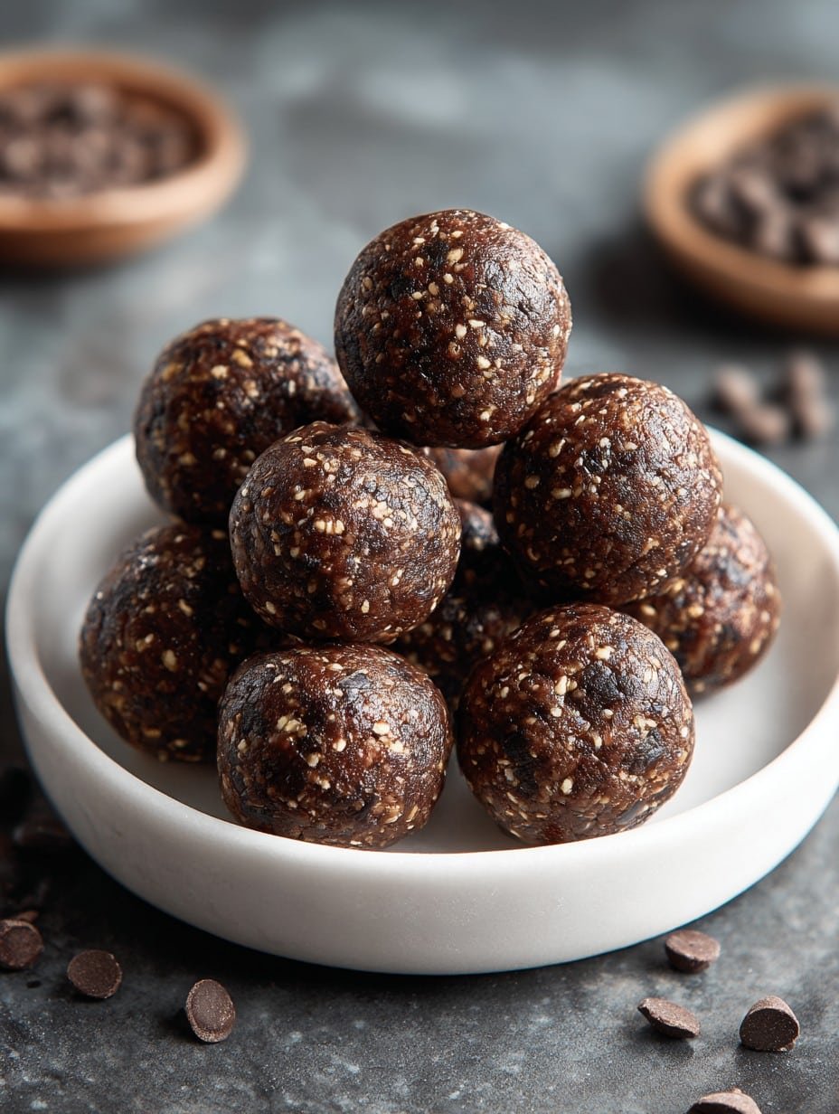 Double Chocolate Energy Balls