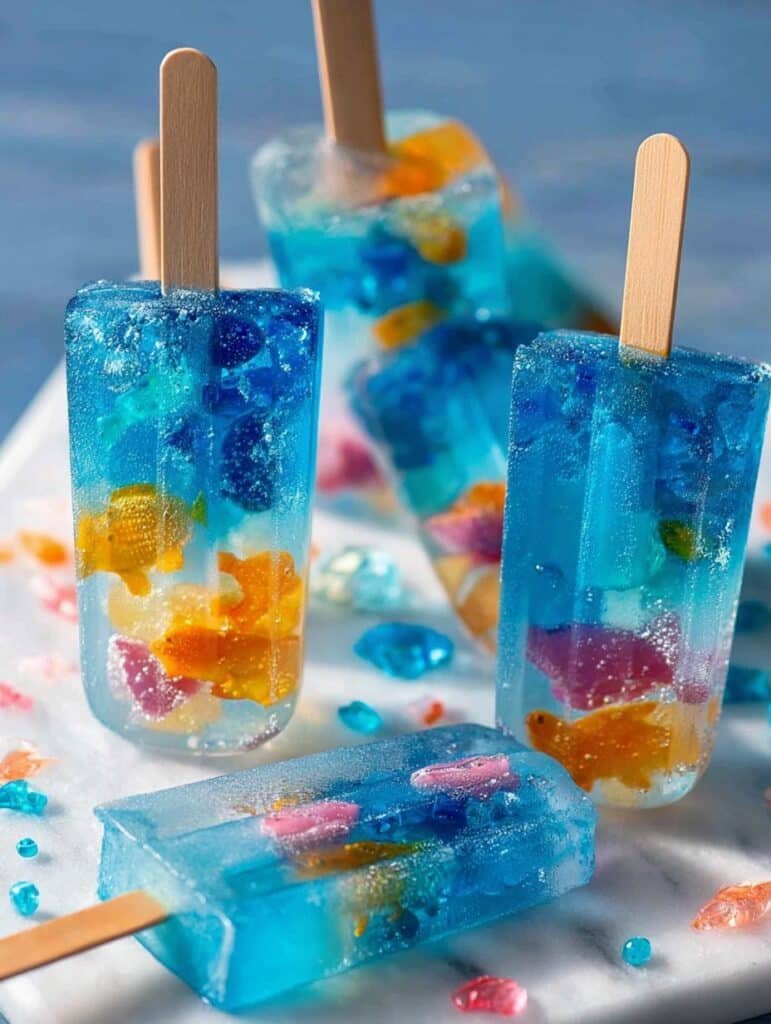Edible Aquarium Popsicles