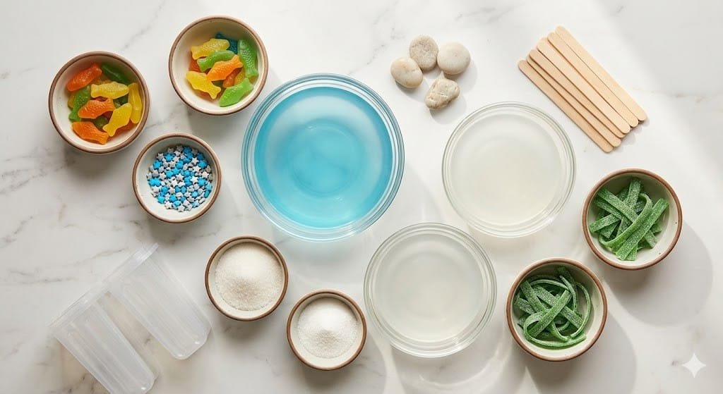 Edible Aquarium Popsicles