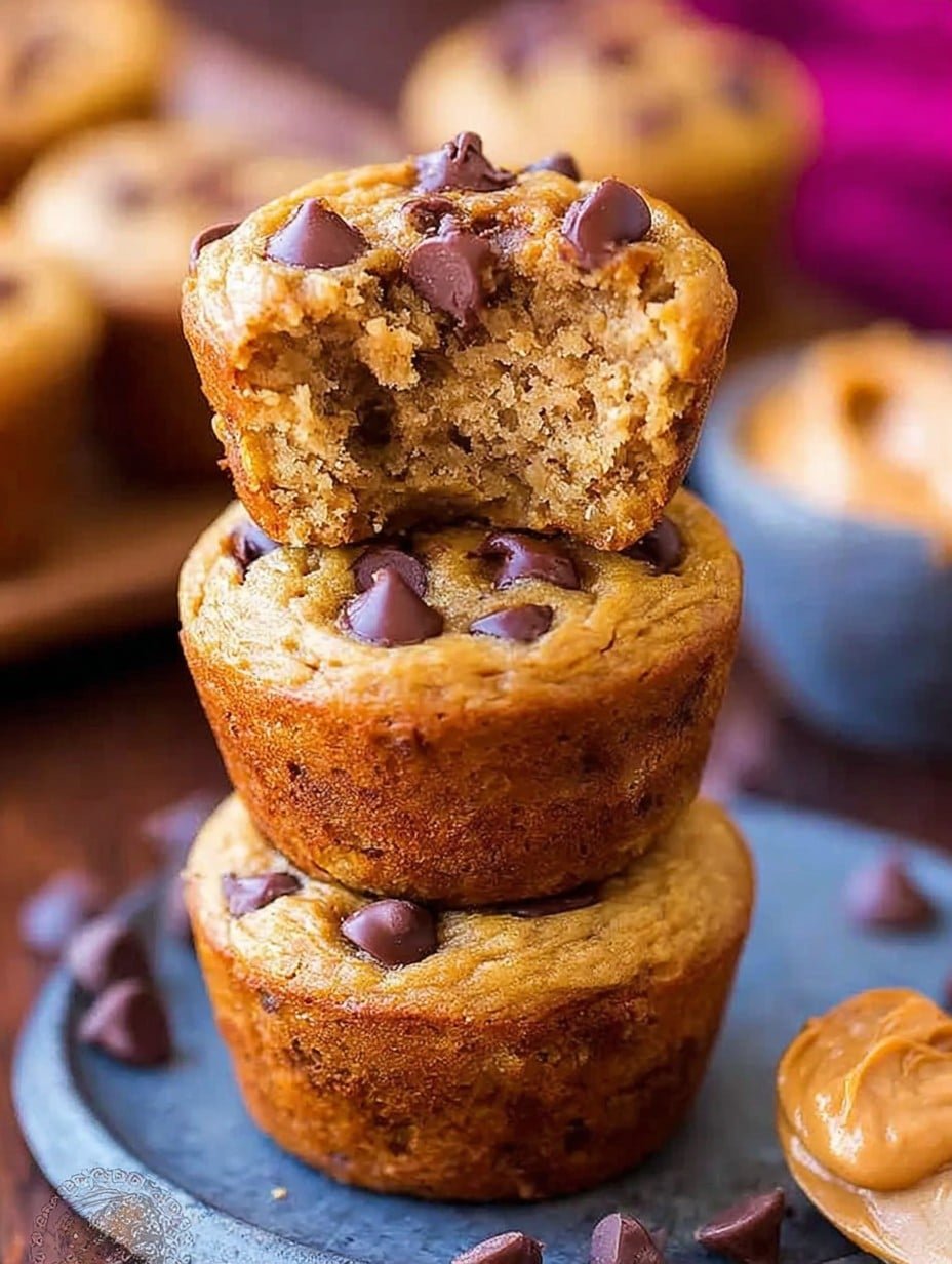 Flourless Peanut Butter Muffins