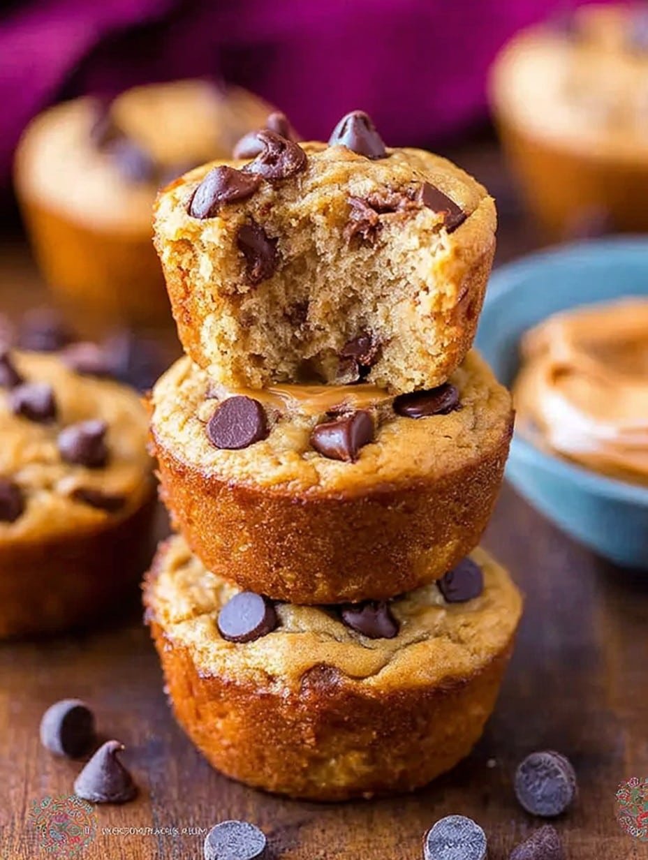 Flourless Peanut Butter Muffins