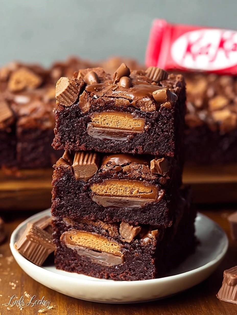 Kit Kat Brownies