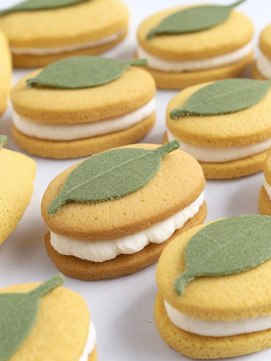 Lemon Sandwich Cookies With Lemon Curd (Vegan, Gluten Free)