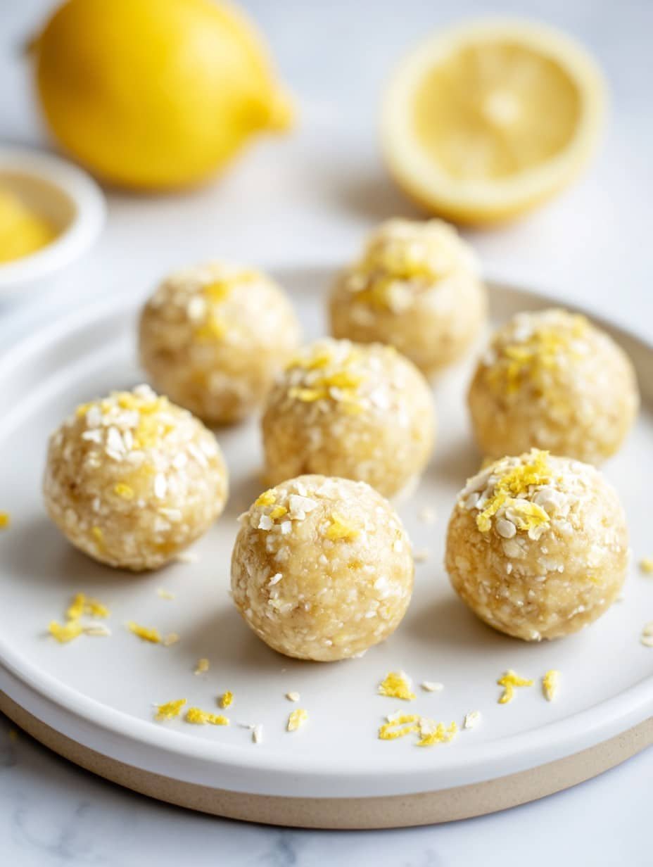 Lemon Zest Energy Balls