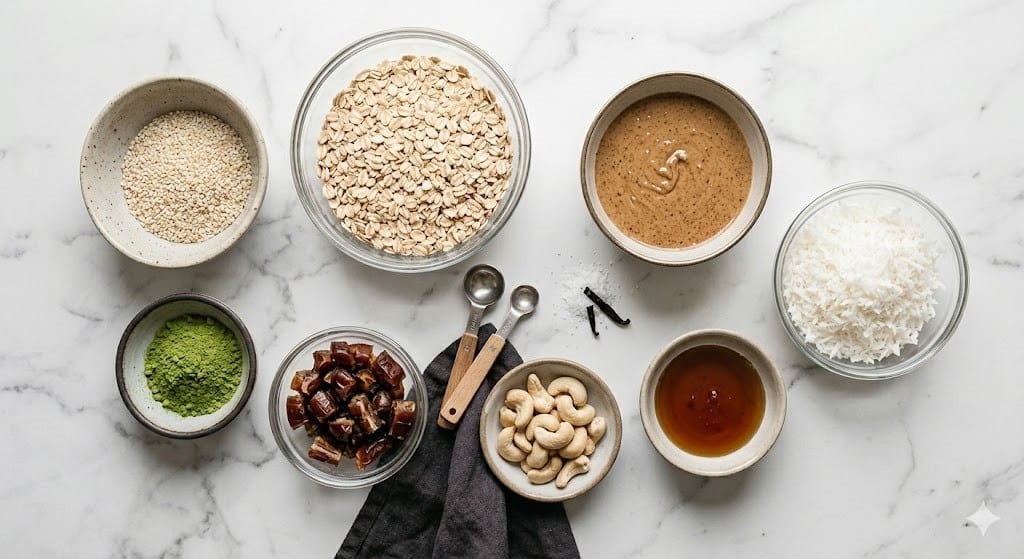 Matcha Green Tea Energy Balls