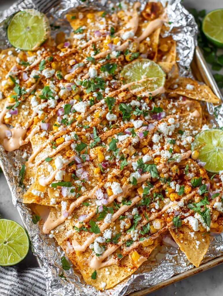 Mexican Street Corn Nachos