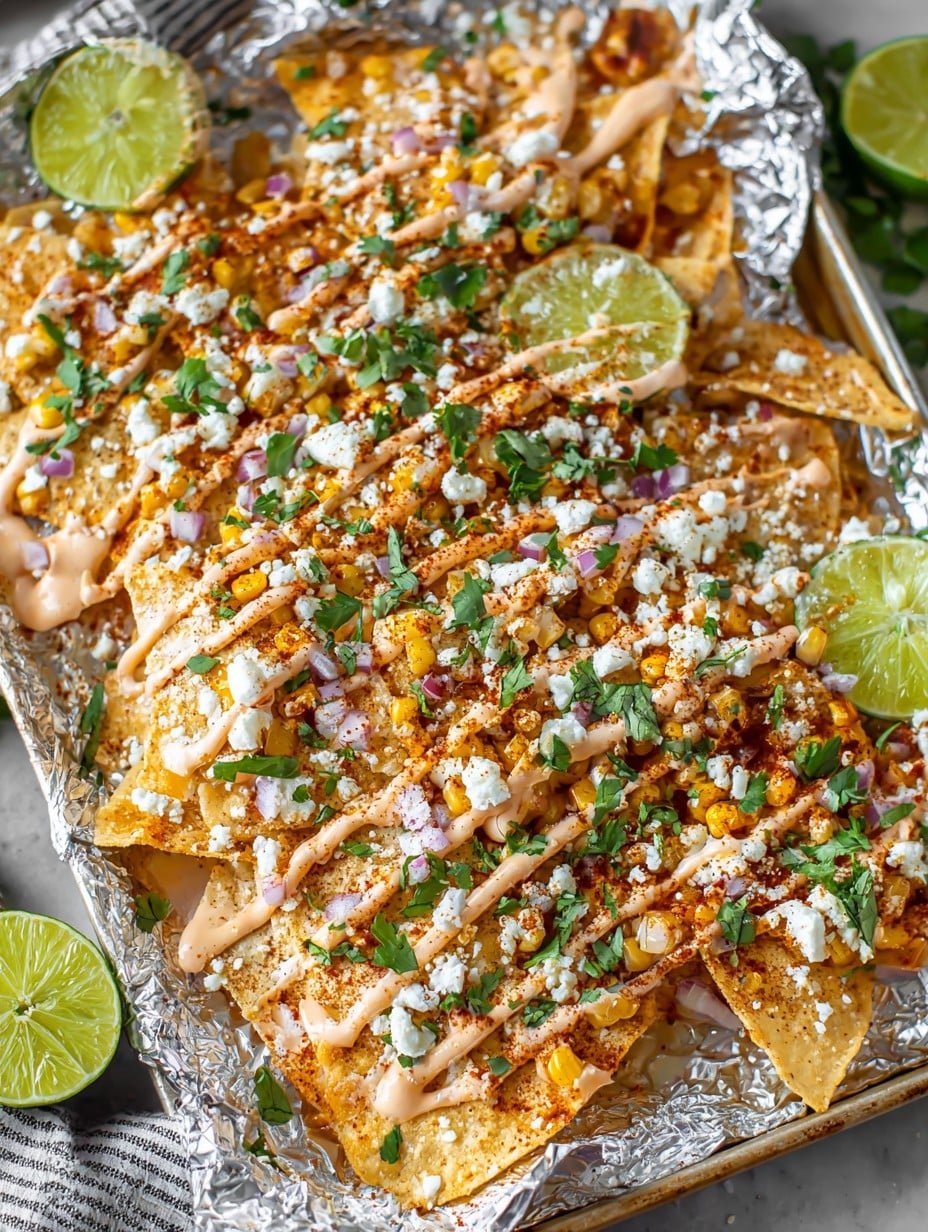 Mexican Street Corn Nachos