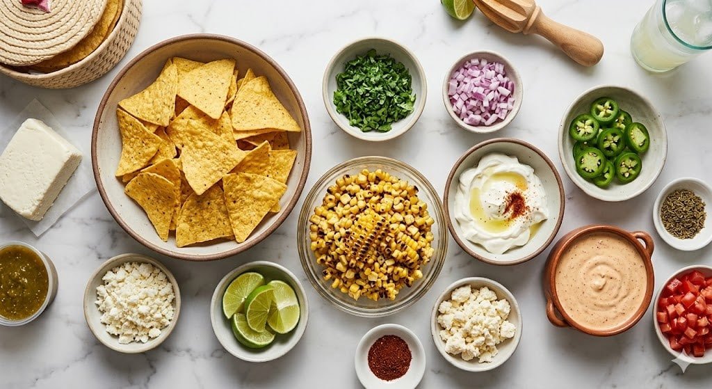Mexican Street Corn Nachos