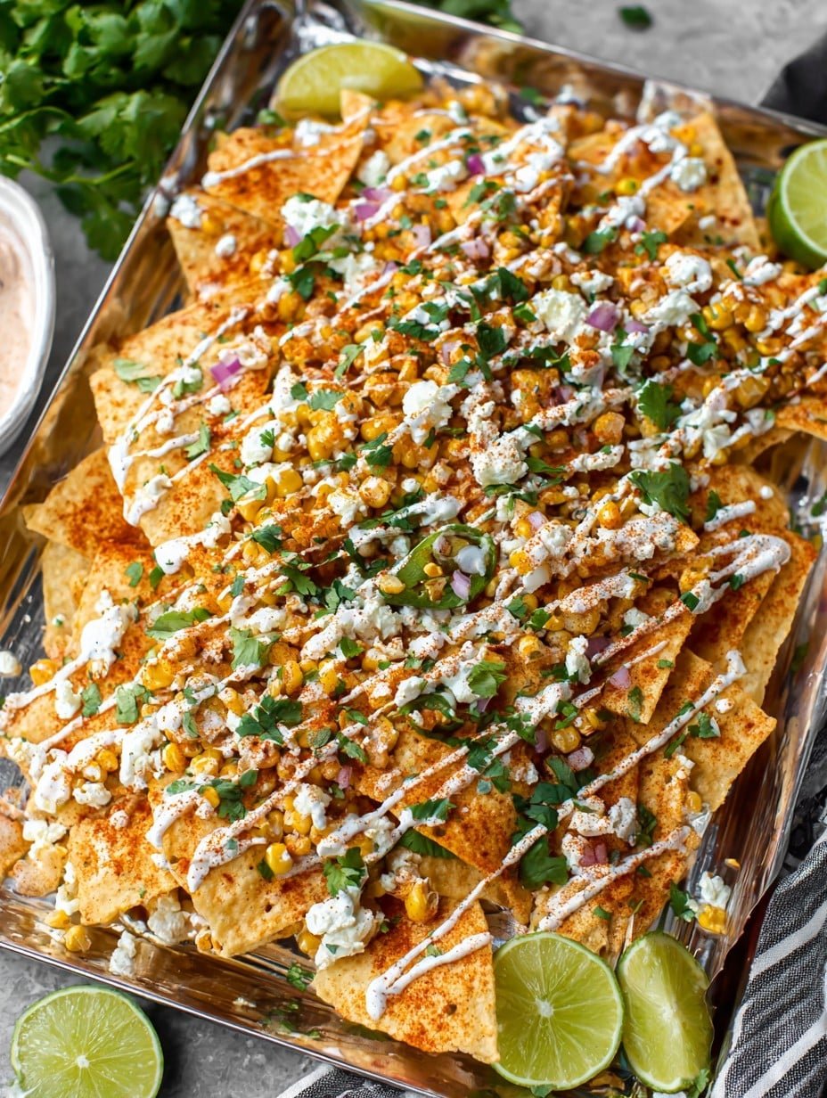 Mexican Street Corn Nachos
