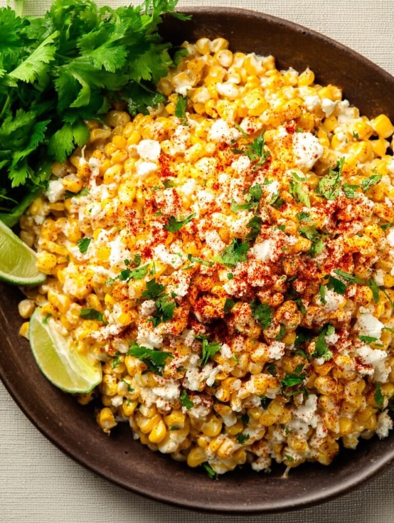 Mexican Street Corn Off the Cob (Esquites)