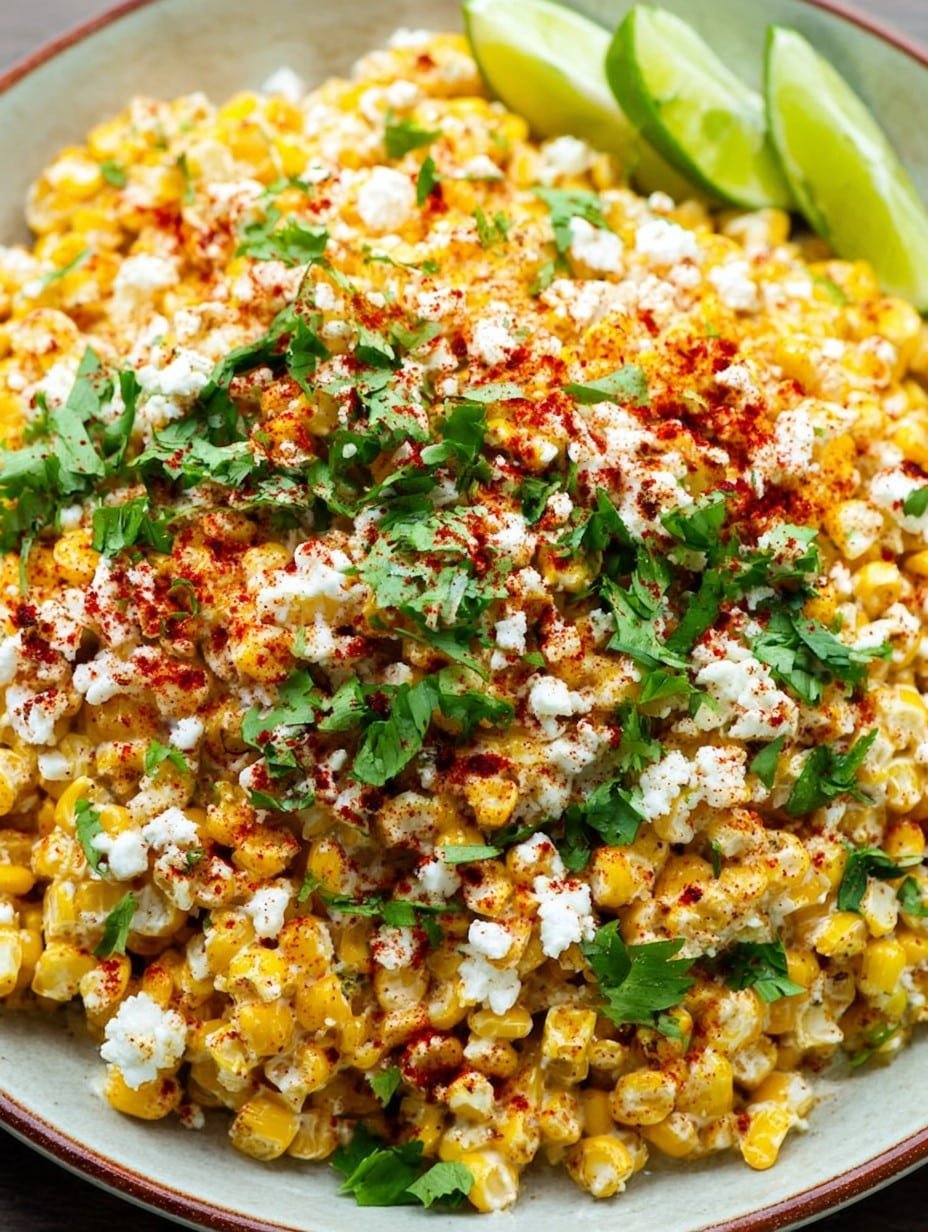 Mexican Street Corn Off the Cob (Esquites)