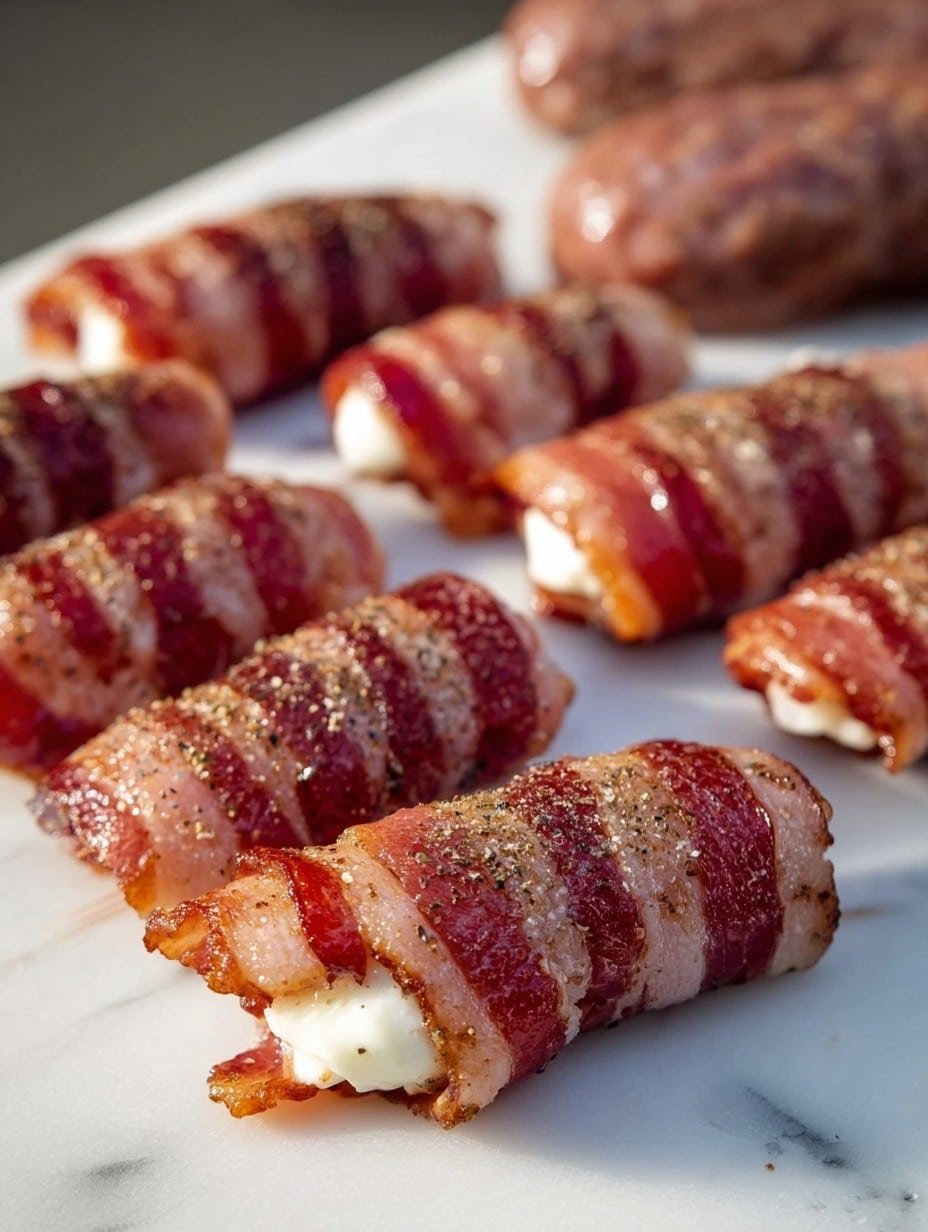 Mini Bacon Bomb Sticks - bigBBQ
