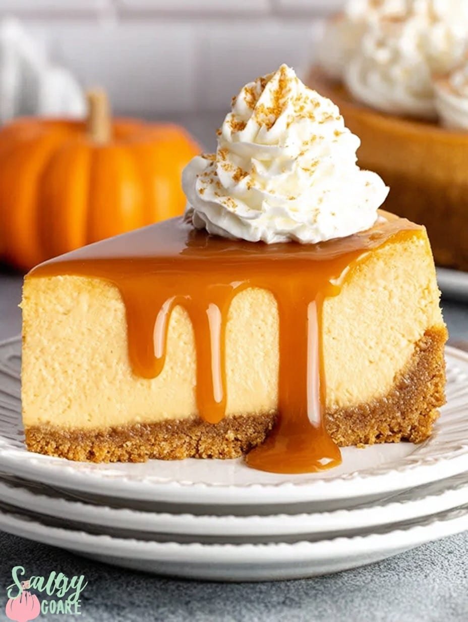 No Bake Pumpkin Cheesecake