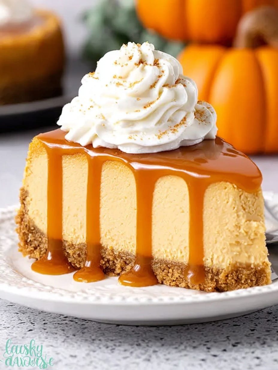 No Bake Pumpkin Cheesecake