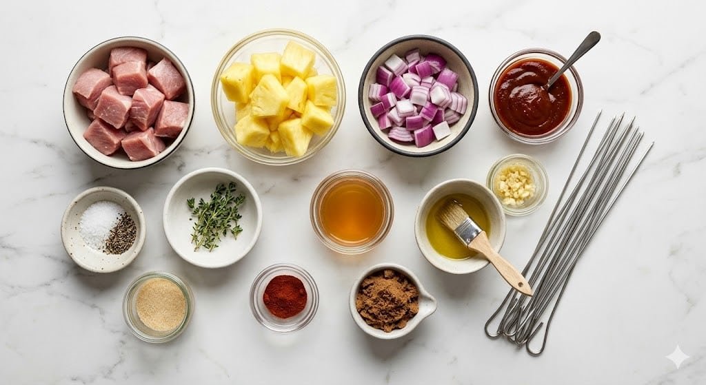 Pineapple BBQ Pork Skewers: A 15-Minute Grilling Dream