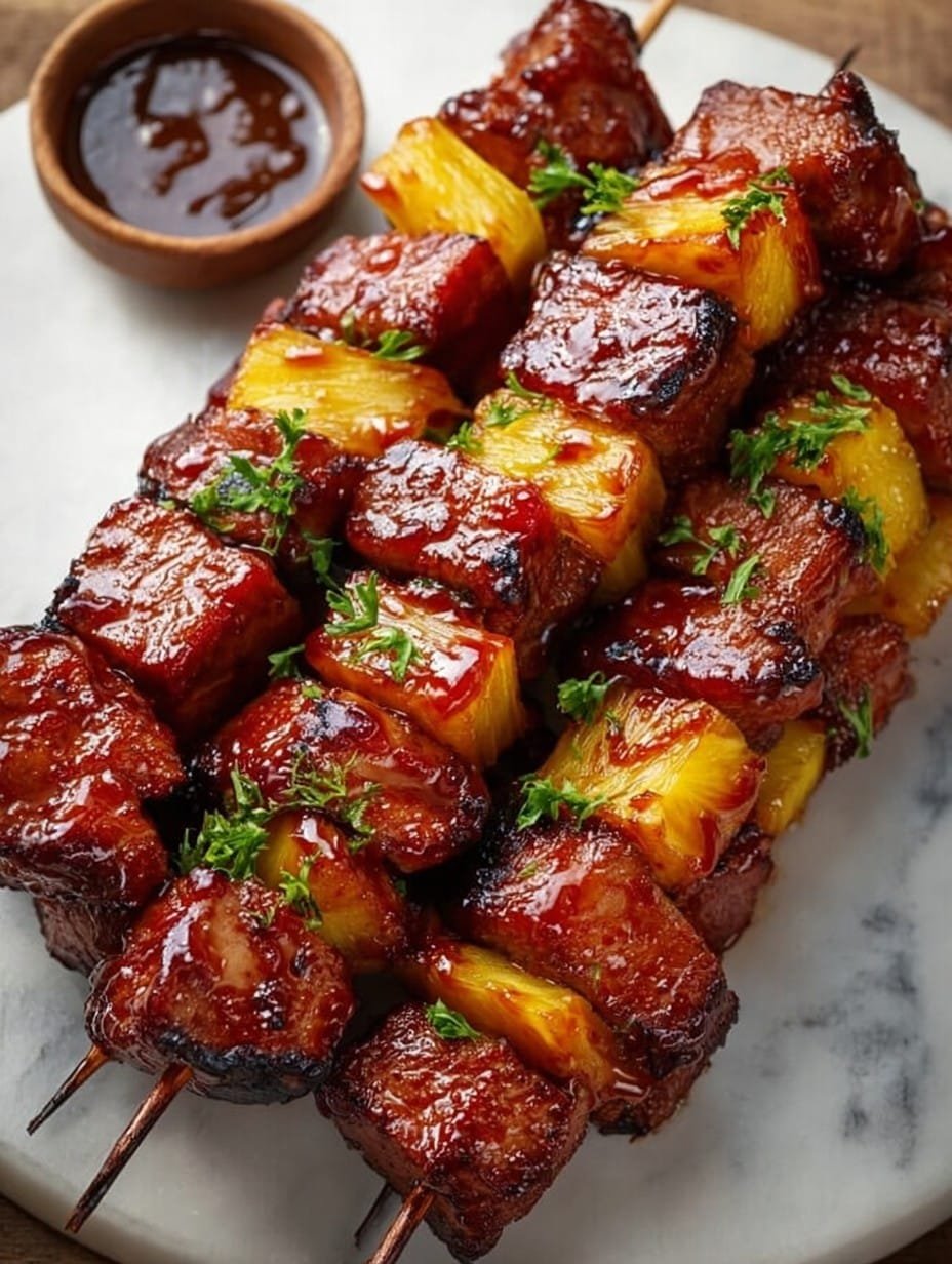 Pineapple BBQ Pork Skewers: A 15-Minute Grilling Dream