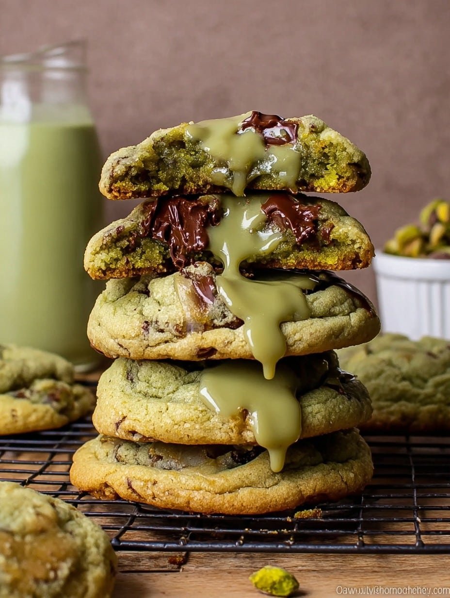 Pistachio Cream Cookies