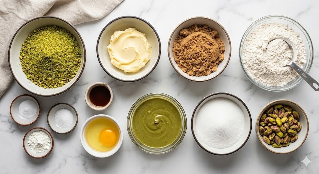 Pistachio Cream Cookies