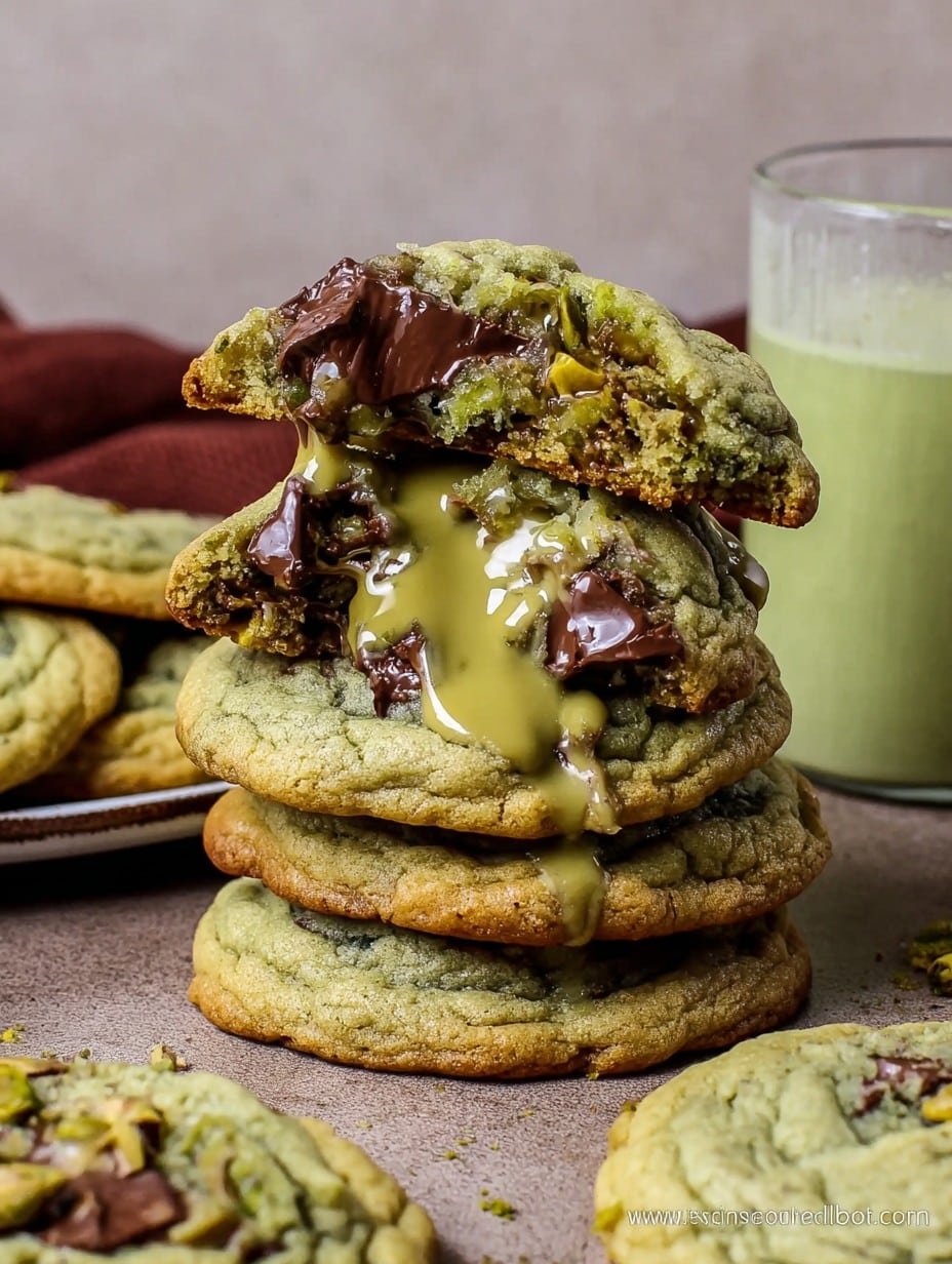 Pistachio Cream Cookies