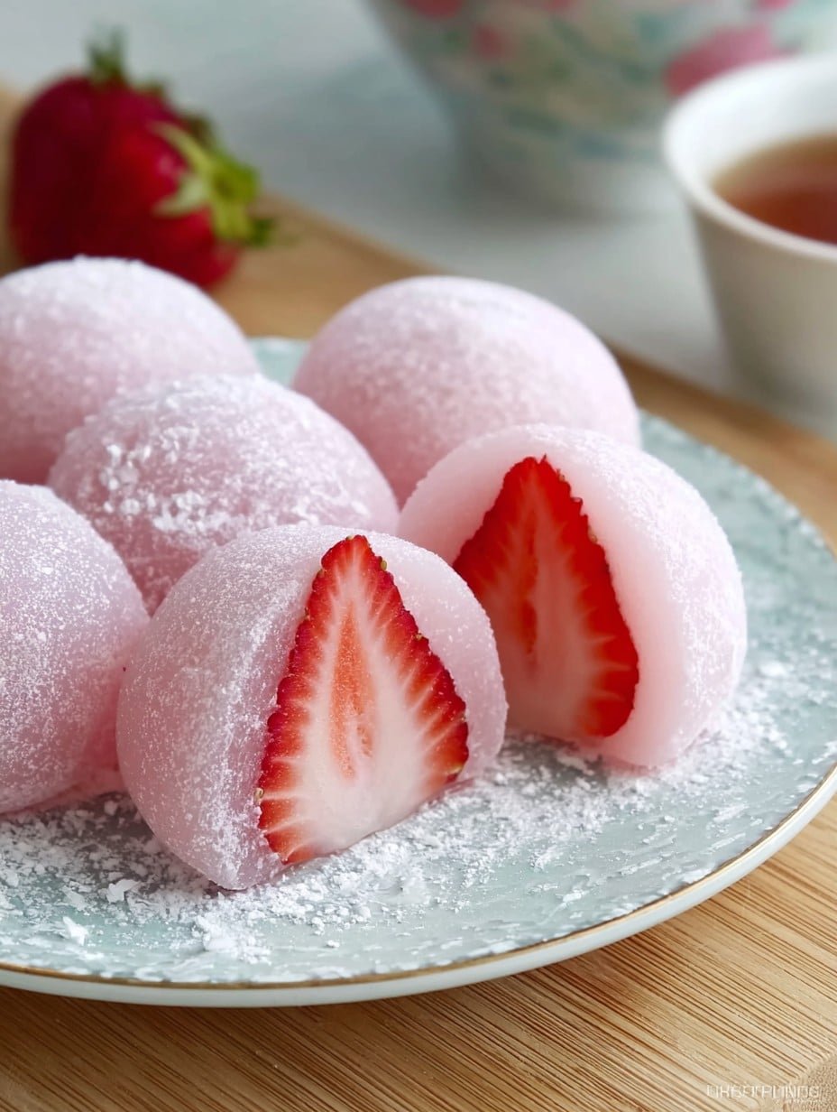 Strawberry Mochi Recipe