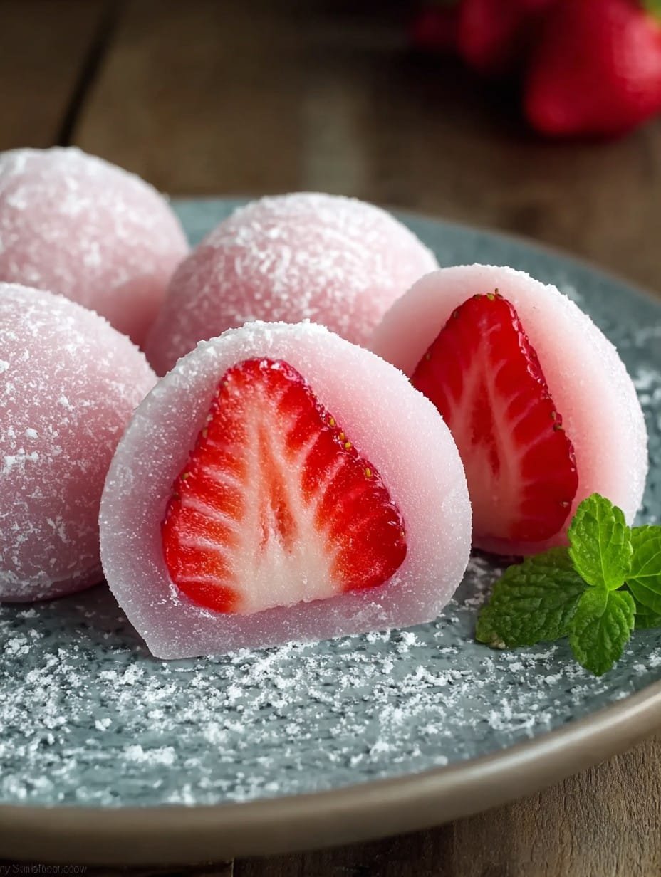 Strawberry Mochi Recipe