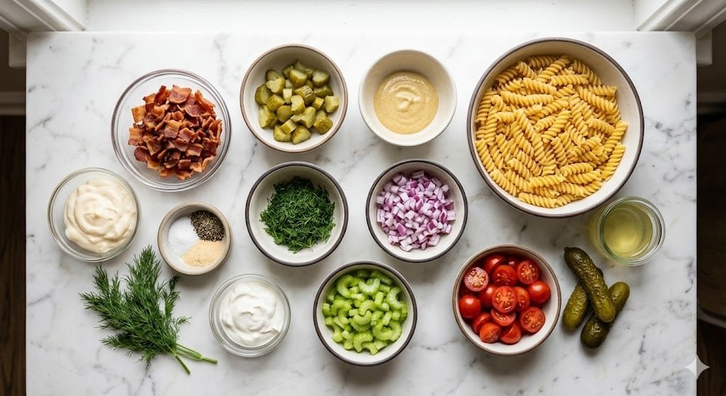 Dill Pickle Bacon Pasta Salad That Will Wow Your Taste Buds Recipe