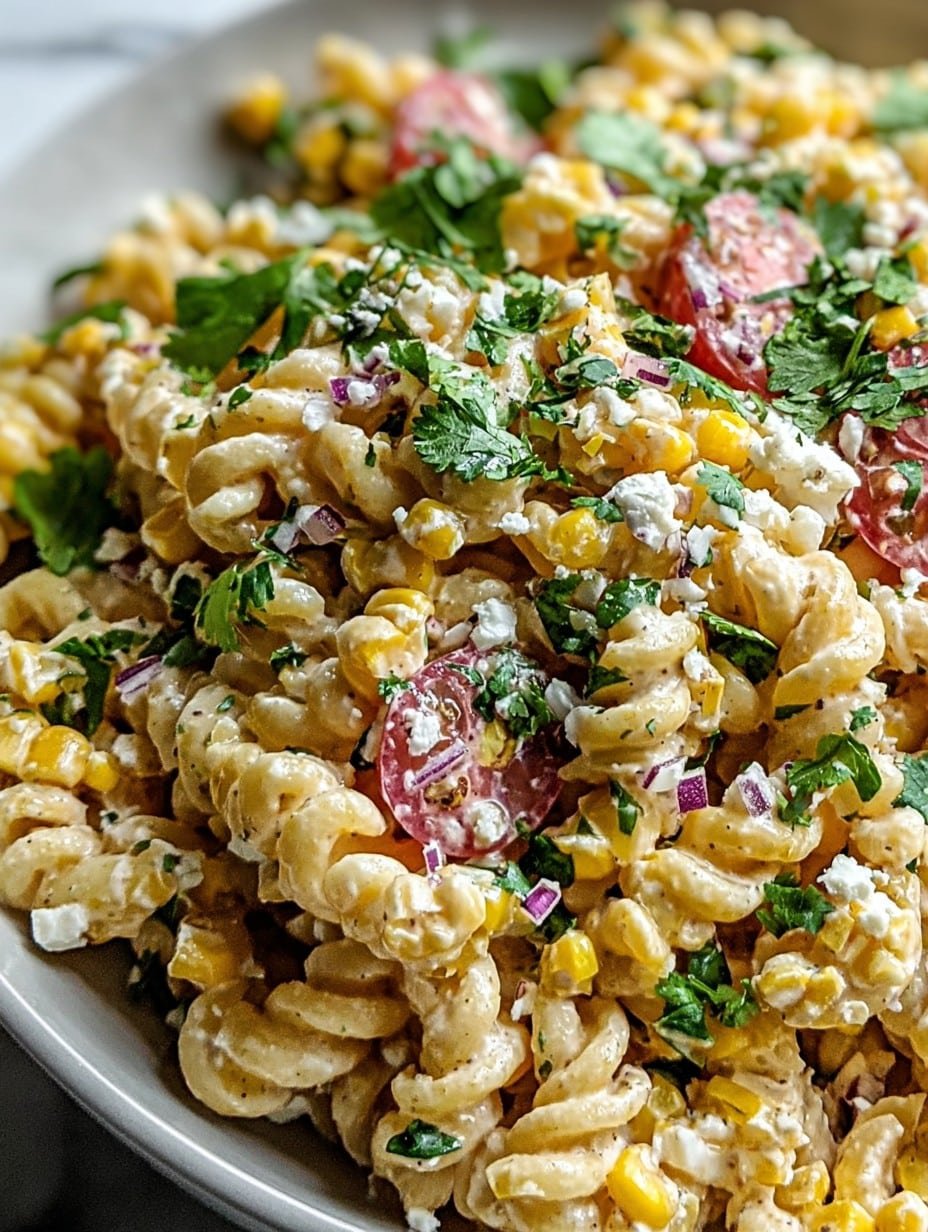 Mexican Street Corn Pasta Salad