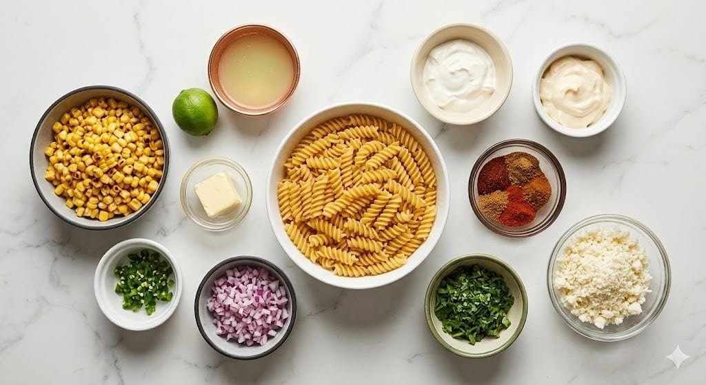 Mexican Street Corn Pasta Salad